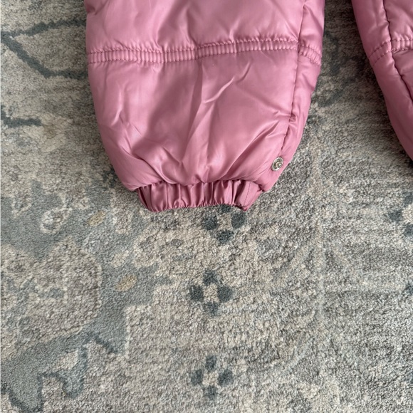 Baby girl bow detail snowsuit - Picture 3 of 10